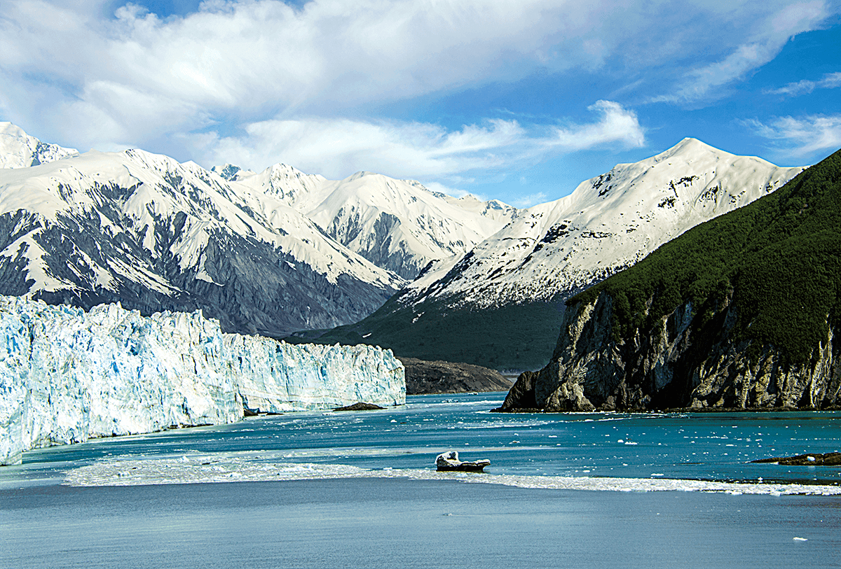 Glicee print of Hubbard Glacier